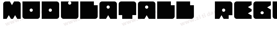 ModulaTall Regular字体转换